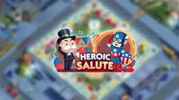 Monopoly GO Heroic Salute Rewards Milestones